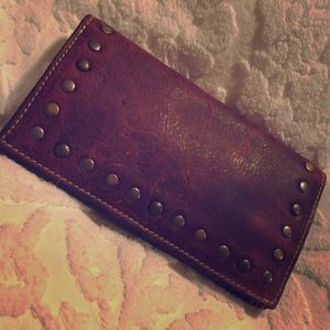 Patricia Nash Red Leather Wallet